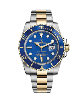 Relógio Rolex Submariner Date Blue Gold