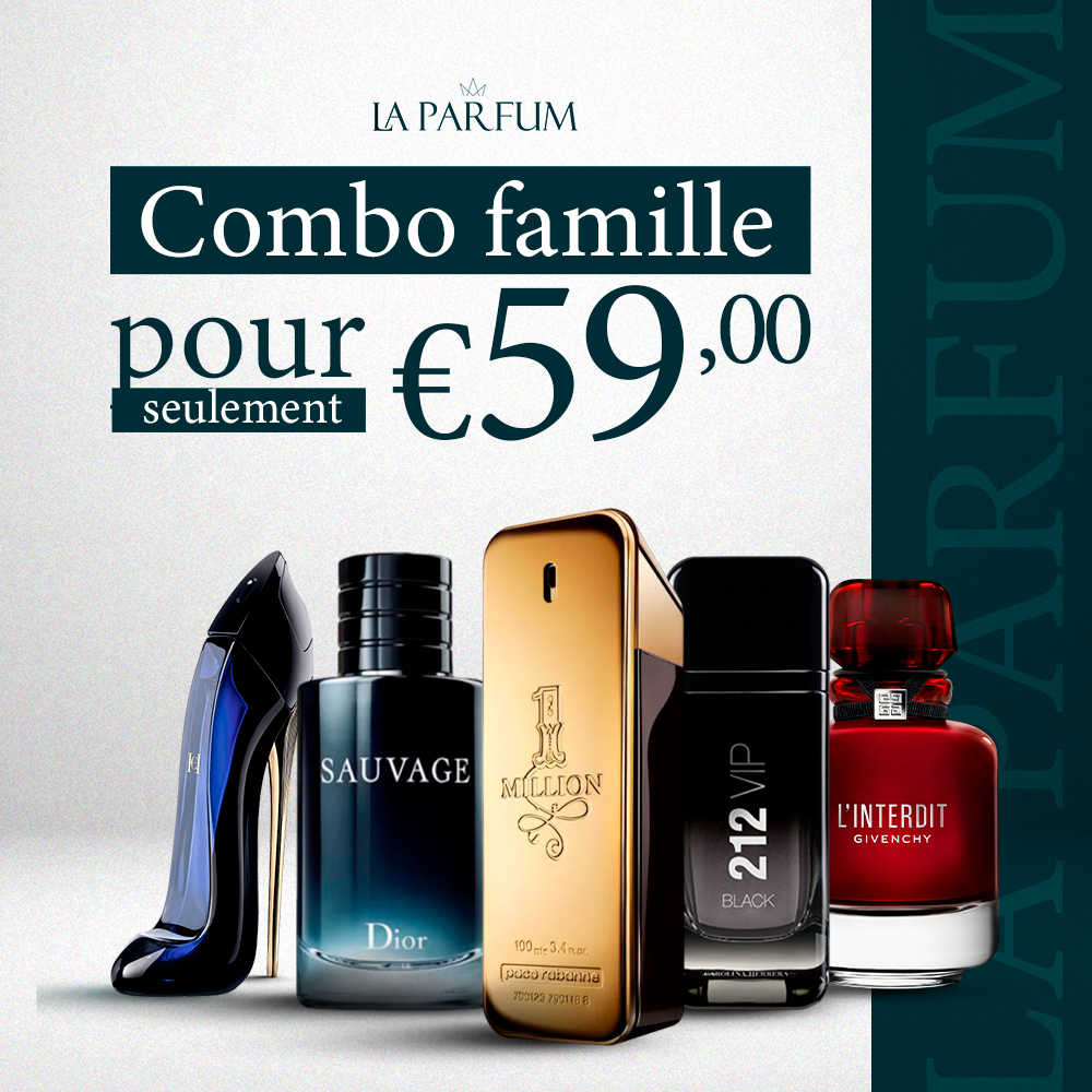 Composez votre set - Combo Famile - 5 Parfums (ACHETEZ 2, EMPORTEZ 5)